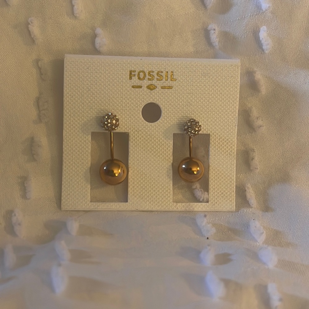 Fossil Drop Earrings